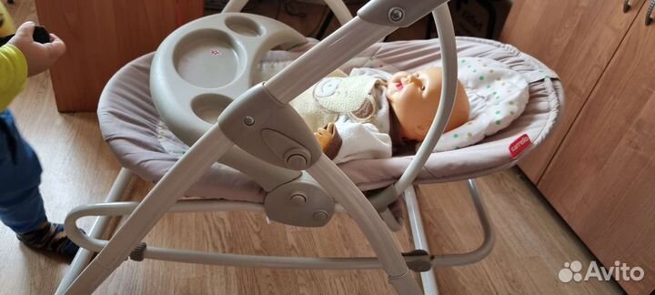 Детские электронные качели для новорожденных