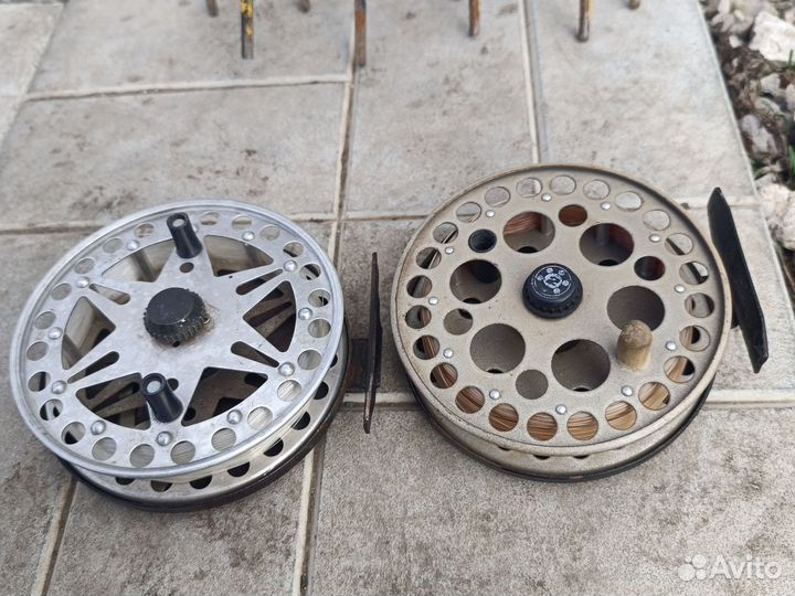 Катушки невские + рогатины и садок