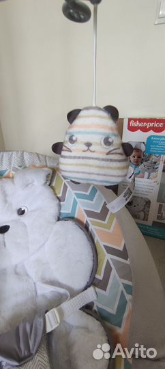 Шезлонг для новорожденных от Fisher price