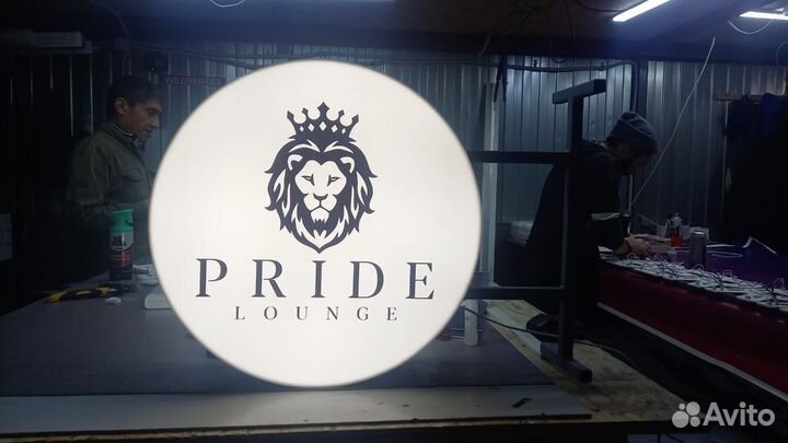 Рекламная вывеска кронштейн