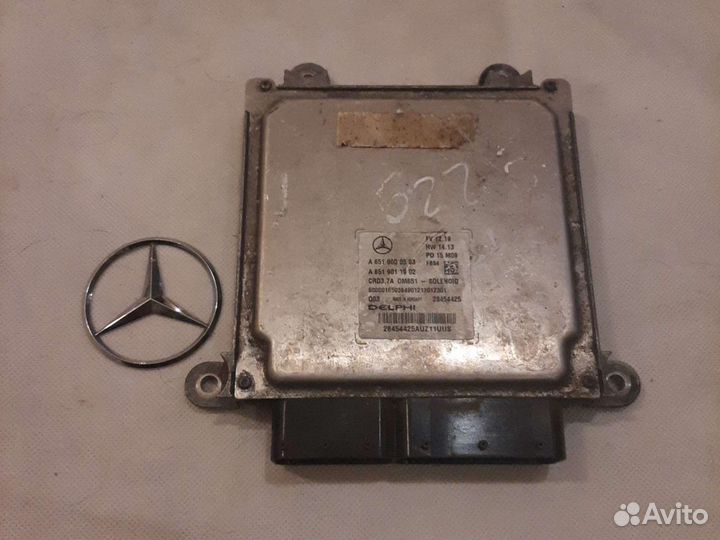 Блок управления двс мерседес m 651