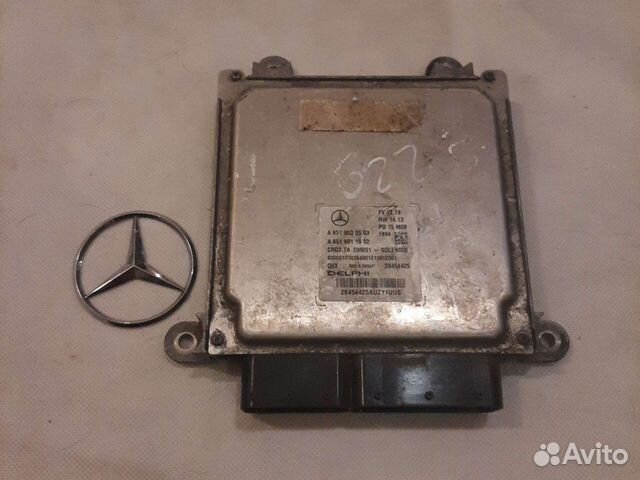 Блок управления двс мерседес m 651