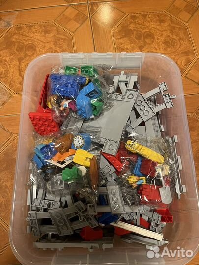 Конструктор lego duplo железная дорога