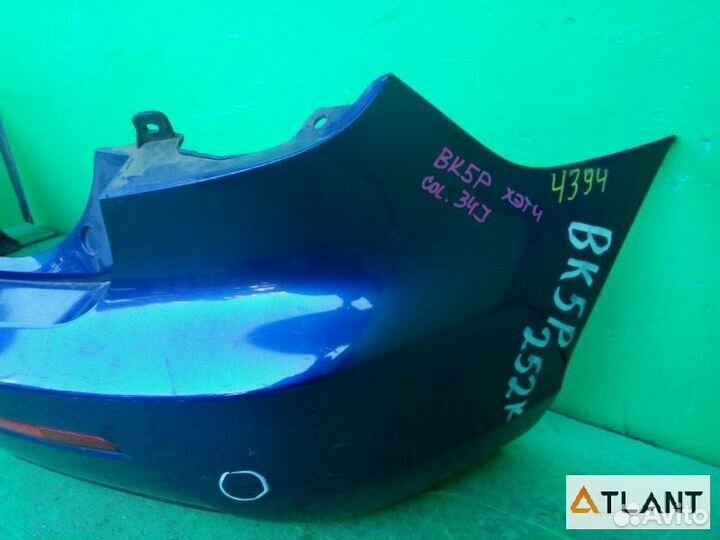 Бампер задний mazda axela