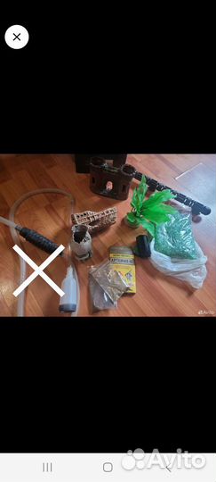 Аквариум Грунт фильтр Компрессор многое другое