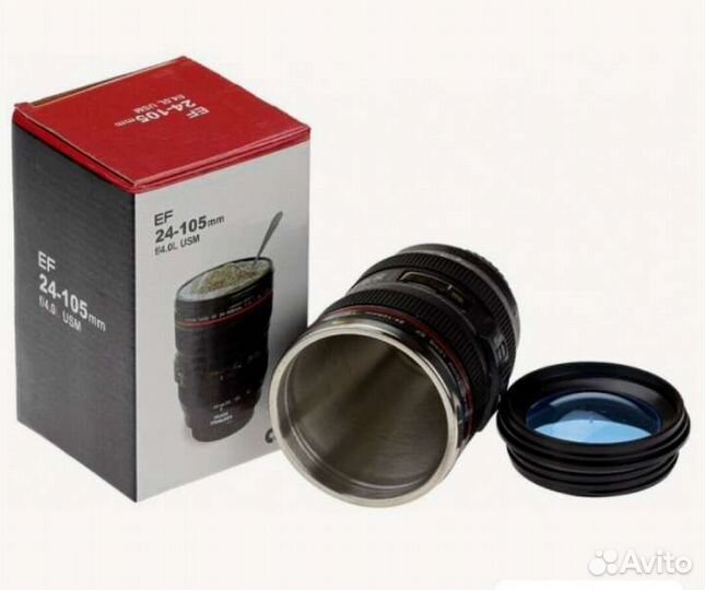 Кружка объектив 350 мл