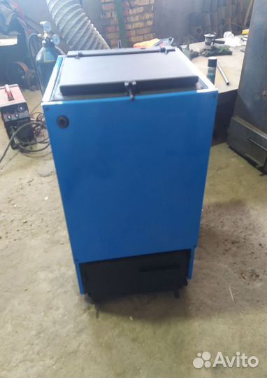 Пиролизный котел 8-16ч на дровах, до 3 сут на угле