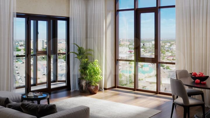 3-к. квартира, 103,8 м², 12/21 эт.