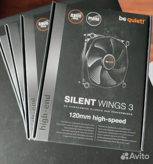 Вентилятор be quiet silent wings 3 120