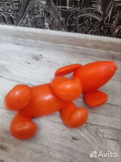 Собачка игрушка СССР дутыш