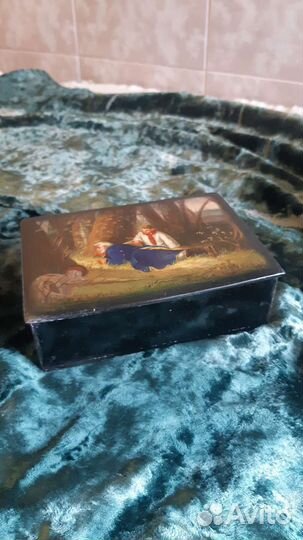 Шкатулка Федоскино СССР