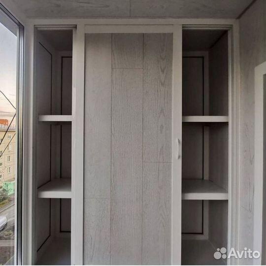 Остекление лоджий/балконов.Утепление/отделка