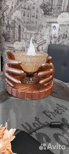 Скульптура, настольный светильник