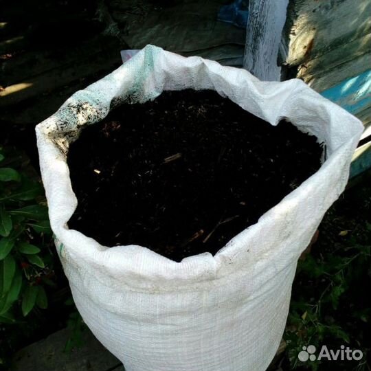 Плодородный грунт в мешках