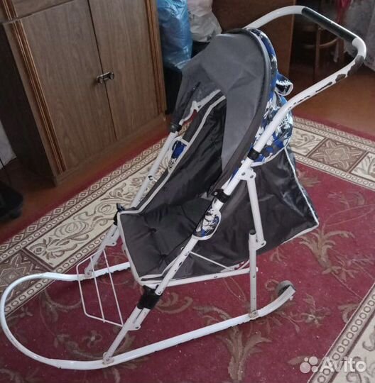 Коляска санки