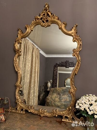 Зеркало винтажное