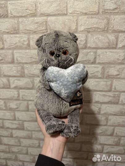 Мягкая игрушка кот басик