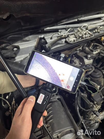 Эндоскопия двигателя с выездом