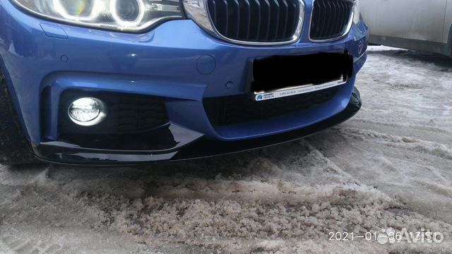 Губа сплиттер лезвия BMW F32 F33 F36