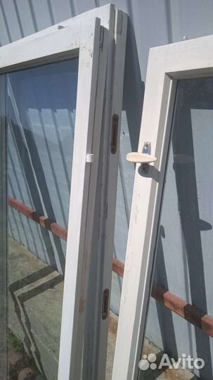 Окна деревянные со стеклом бу