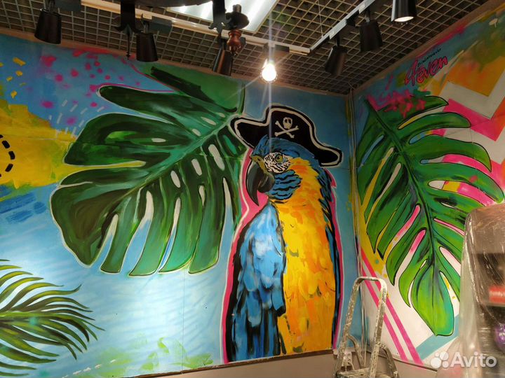 Граффити, роспись стен