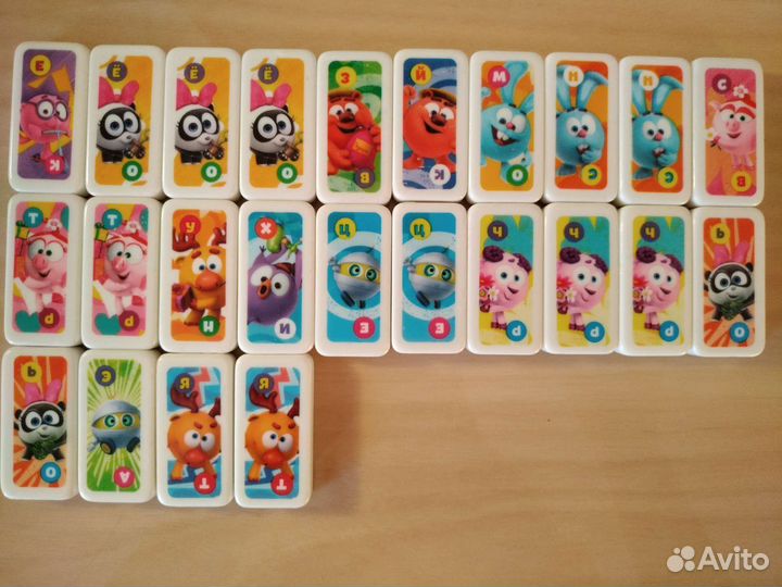 Домино смешарики