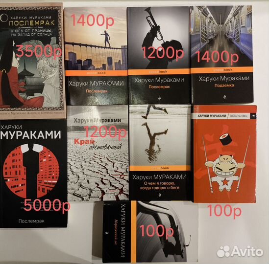 Харуки Мураками. Много разных книг