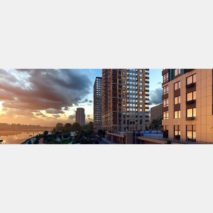 1-к. квартира, 36,4 м², 16/23 эт.