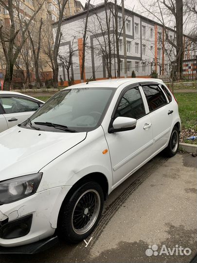 LADA Kalina 1.6 AT, 2013, битый, 275 000 км