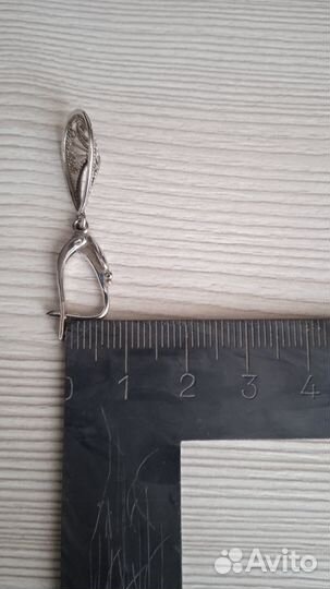 Серьги серебряные