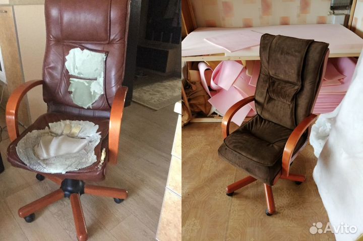 Перетяжка, изготовление мебели