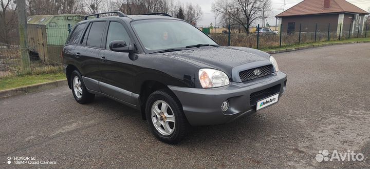 Hyundai Santa Fe 2.7 AT, 2003, 145 000 км