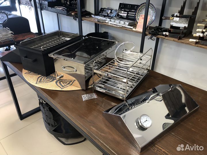 Коптильни из нержавеющей стали