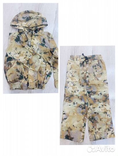 Камуфляжный костюм детский горка