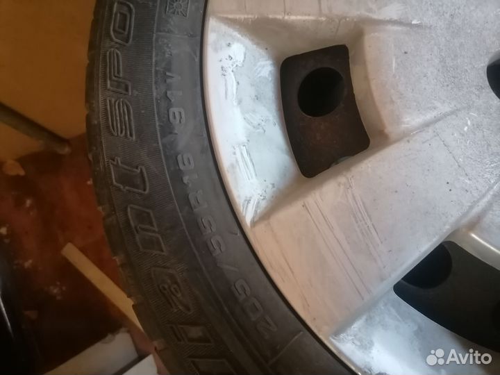 205 55 R16 летние колеса б/у