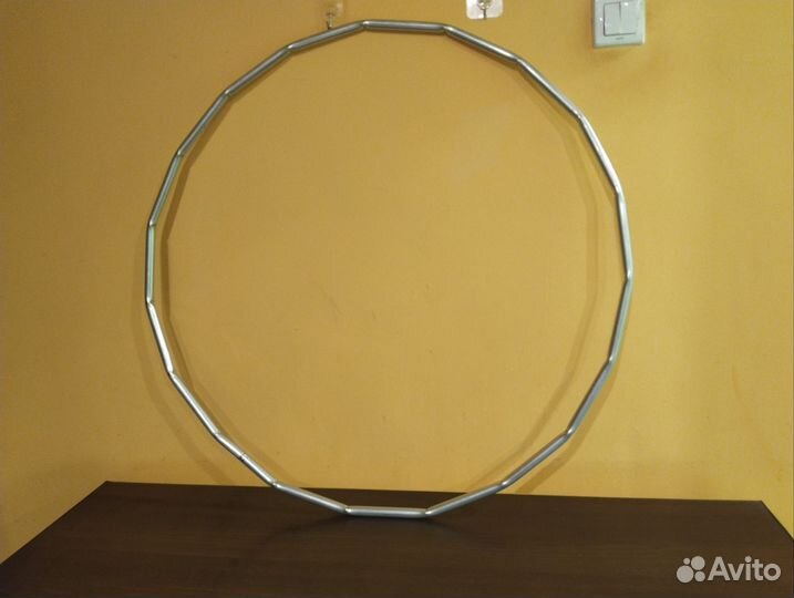 Массажный обруч хулахуп металлический
