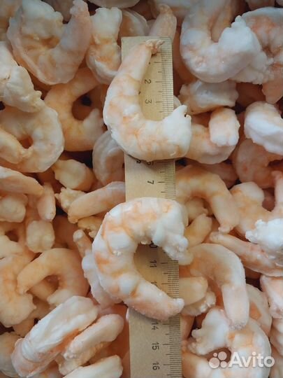 Креветки очищенные бланшированные 31/40