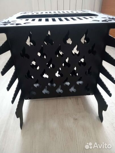 Мангал вертикальный