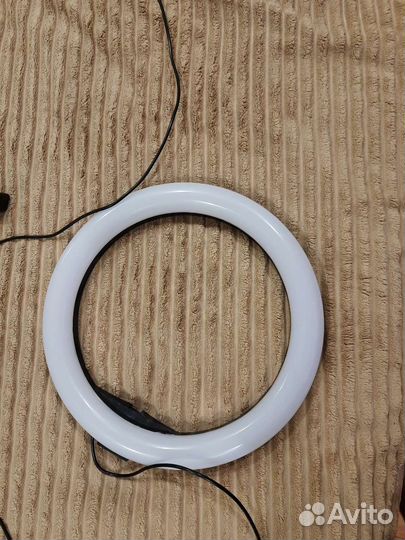 Кольцевая лампа со штативом 20см