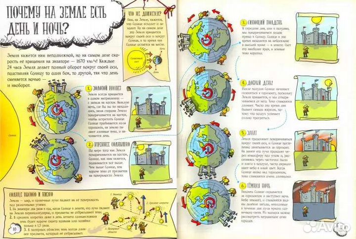 Детская книга большое путешествие по планете земля