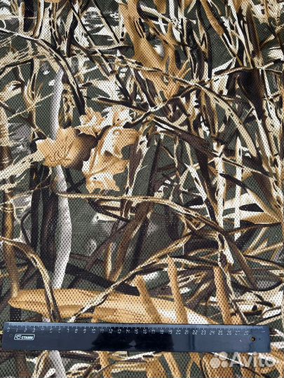 Сетка трикотажная камуфляж камыш