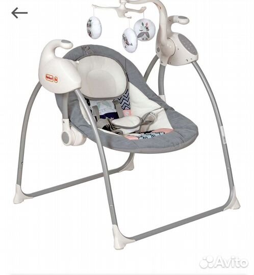 Детские электронные качели для новорожденных