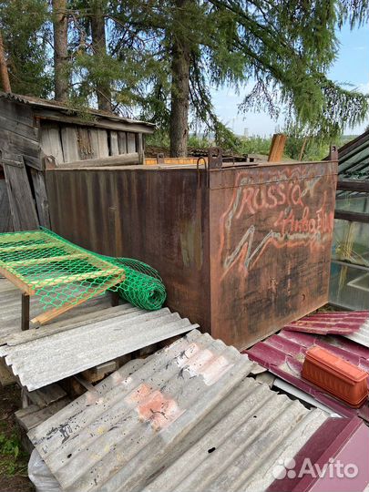 Бак металлический