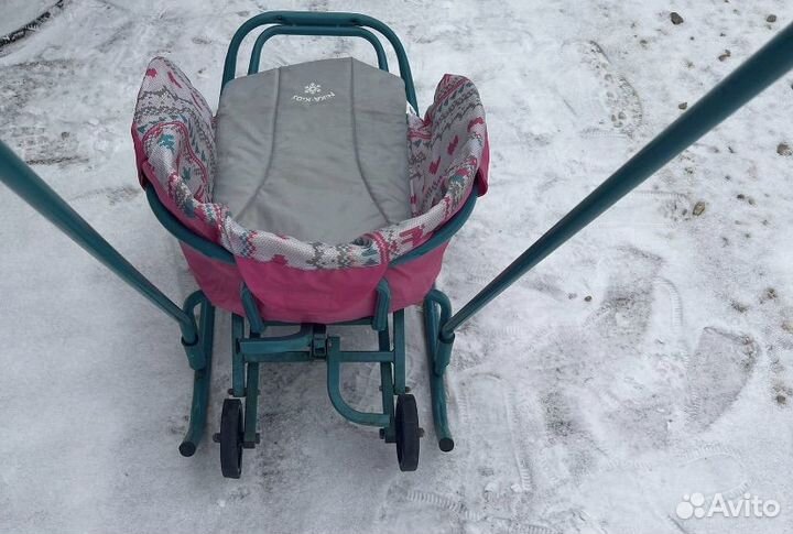 Коляска санки