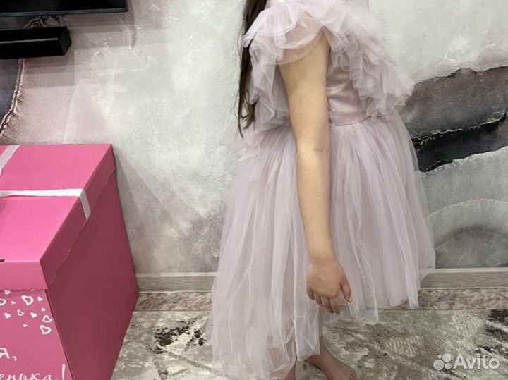 Платье для девочки на выпускной 140