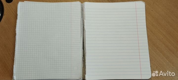 Тетрадные листы