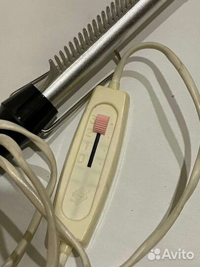 Плойка для волос советская,с расчёсткой