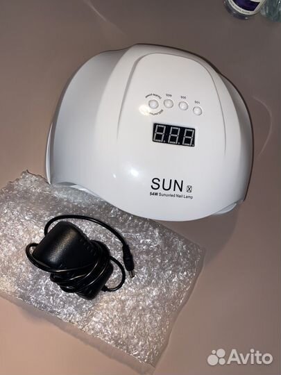 Лампа для сушки гель-лака Sun X UV LED, 54W