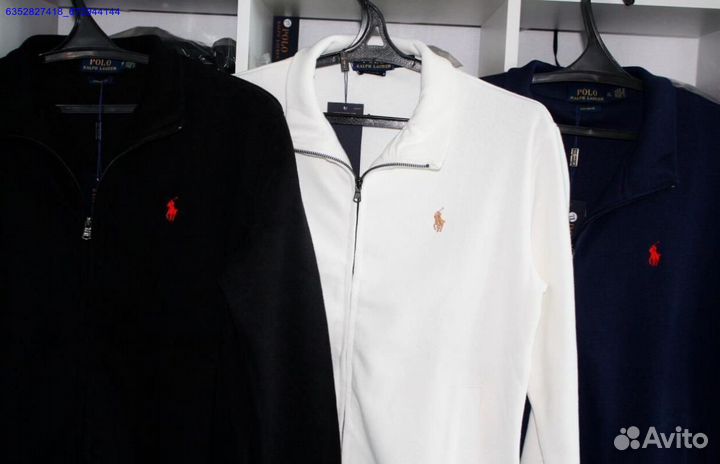 Джемпер Polo Ralph Lauren на замке (Арт.35905)