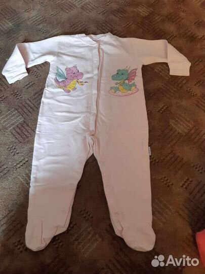 Вещи пакетами на новорожденных малышей